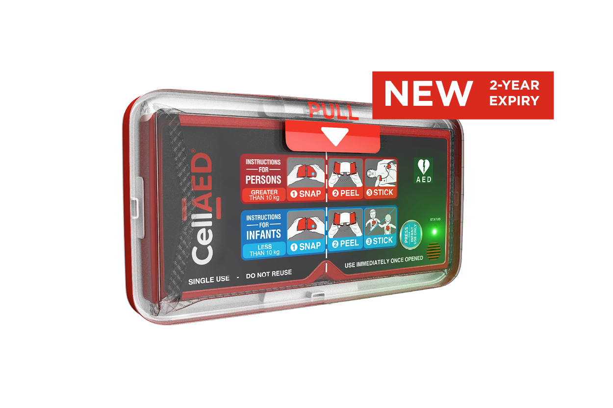 CellAED | Your Personal Defibrillator  - No CellAED for LIFE Membership - Outright Purchase