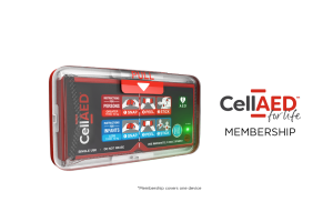 CellAED + CellAED for LIFE 2 Year Membership